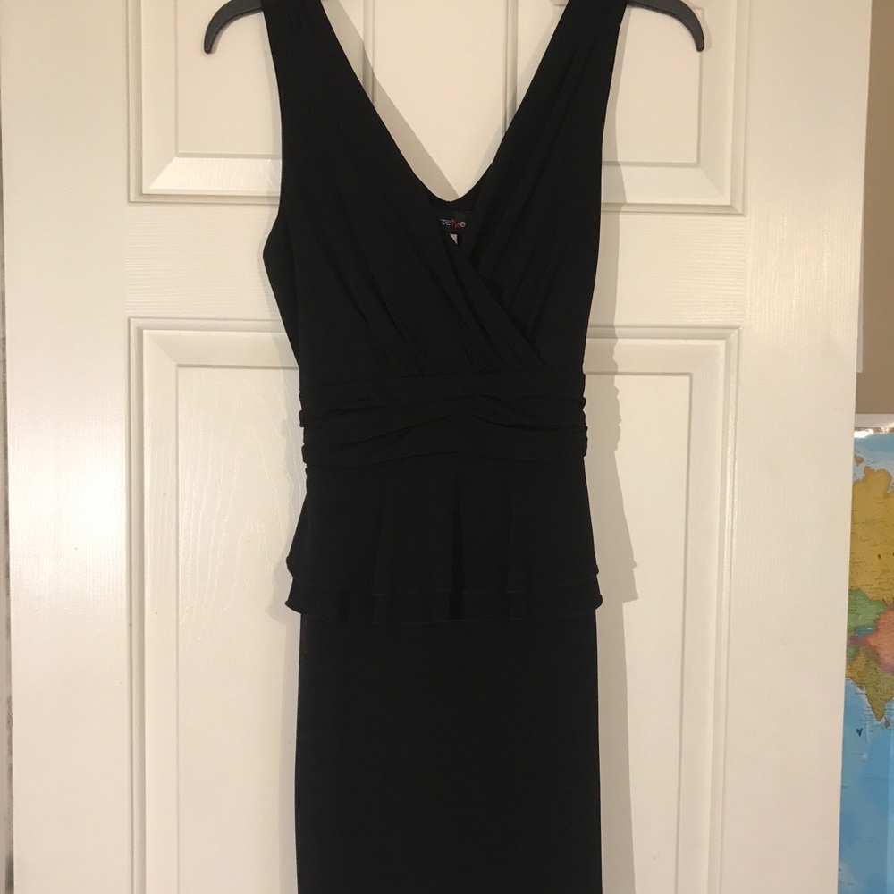 Black tank top dress